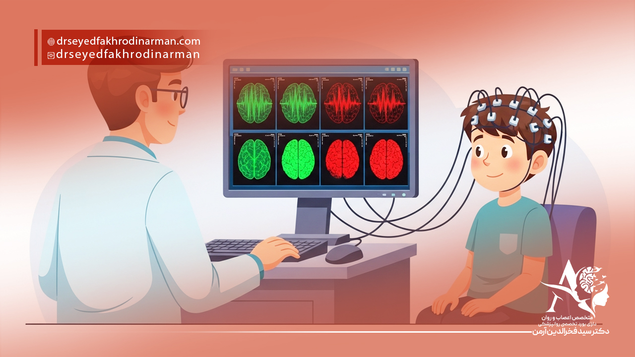 روش انجام نقشه مغزی برای تشخیص بیش فعالی